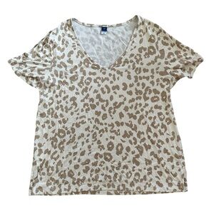 Old Navy Luxe Leopard Women’s Top